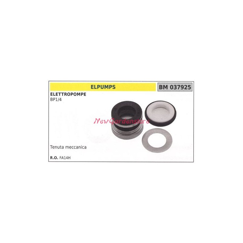 ELPUMPS mechanical seal for BP1/4 motor pump 037925