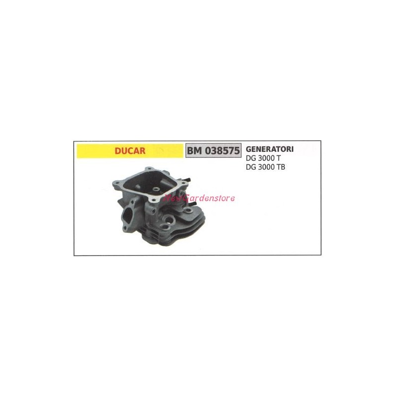 Cigüeñal culata DUCAR motor generador DG 300T 3000TB 038575