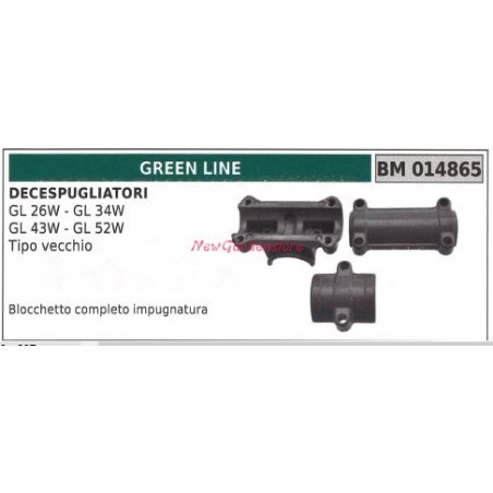 Blocchetto GREENLINE decespugliatore GL 26W 34W 43W 52W tipo vecchio 014865 | Newgardenstore.eu