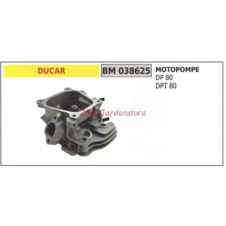 Cylinder head Crankshaft DUCAR motor pump DP 80 DPT 80 038625 | Newgardenstore.eu