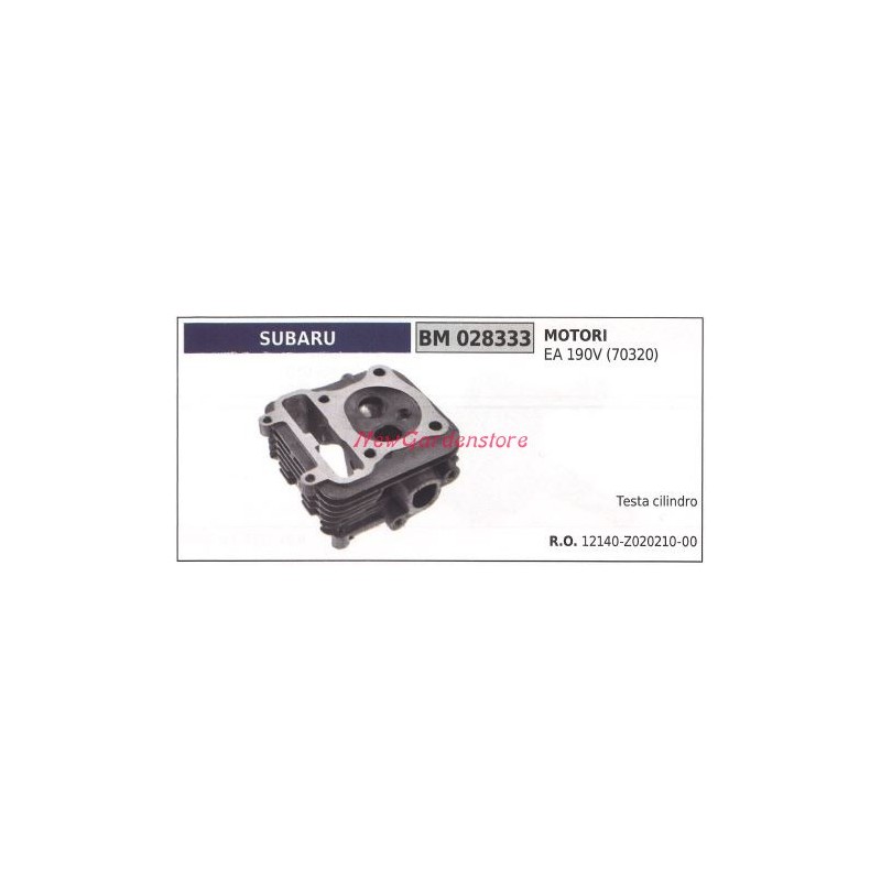 Cylinder head SUBARU lawn mower mower EA 190V (70320) 028333