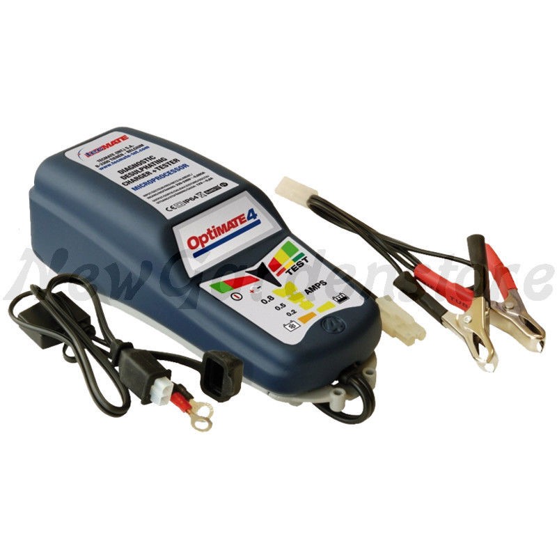 Comprobador y cargador de diagnóstico para baterías de acetato de plomo de 12 V