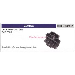 Bloc inférieur du guidon ZOMAX débroussailleuse ZMG 5303 038937