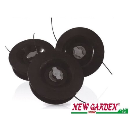 Semi-automatic brushcutter wire spool head 8 x 1.25 RIGHT female 270402 | Newgardenstore.eu