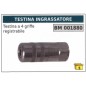 Testina ingrassatore a 4 griffe ragistrabile codice 001880