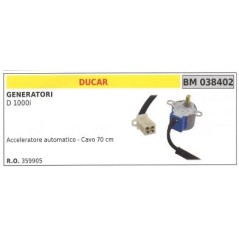 Acceleratore automatico cavo 70 cm DUCAR per generatore D 1000i | Newgardenstore.eu