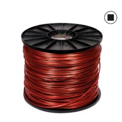 10 Kg spool of COEX LINE brushcutter wire Ø 3.5 mm square length 810 m | Newgardenstore.eu