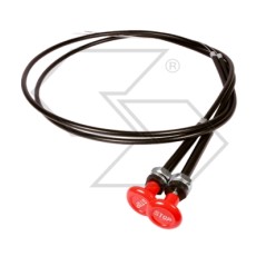 Stop rod motor with harmonic wire Ø  1 mm length 2200 mm sheath Ø  6 mm