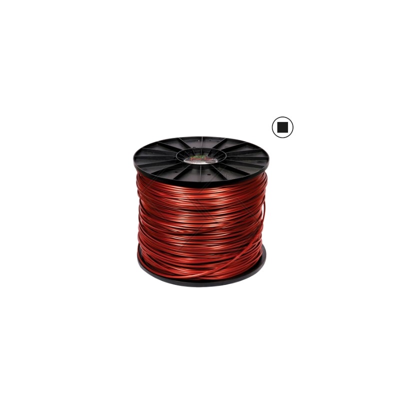 10 Kg de bobine de fil pour débroussailleuse COEX LINE carré Ø  4.0 mm longueur 660 m