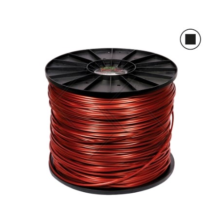 10 Kg coil of wire for brushcutter COEX LINE square Ø 4.0 mm length 660 m | Newgardenstore.eu
