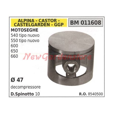 Kolbensegmente Kettensäge 600 650 660 Ø 47 mm alpina castor stiga 8540500 | Newgardenstore.eu