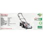 MAORI MP 3740 LI battery lawn mower with 40 Volt 2.5 Ah battery