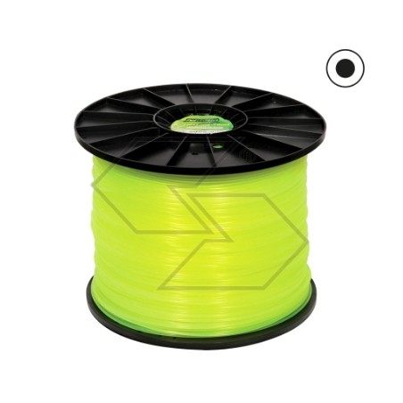 10 kg spool of brushcutter line STRONG, round section Ã˜ 2.4 mm | Newgardenstore.eu