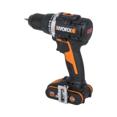 WORX WX102 20V cordless drill/driver with 2 x 2.0 Ah batteries and charger