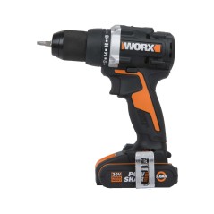 WORX WX102 Taladro atornillador sin cable 20V con 2 baterías de 2,0 Ah y cargador | Newgardenstore.eu