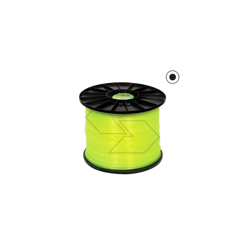 10 kg spool of STRONG brushcutter wire, round section Ø  2.7 mm