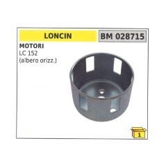 Starter puller compatible LONCIN engine LC 152 (horizontal shaft)