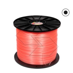 Spool 10KG of DUBLE STRONG brush cutter wire round section Ø 2.4mm length 1940m | Newgardenstore.eu