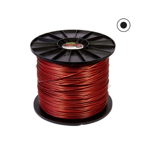 8 kg spool of COEX LINE round brush cutter line, Ø 4.5 mm, length 610 m | Newgardenstore.eu