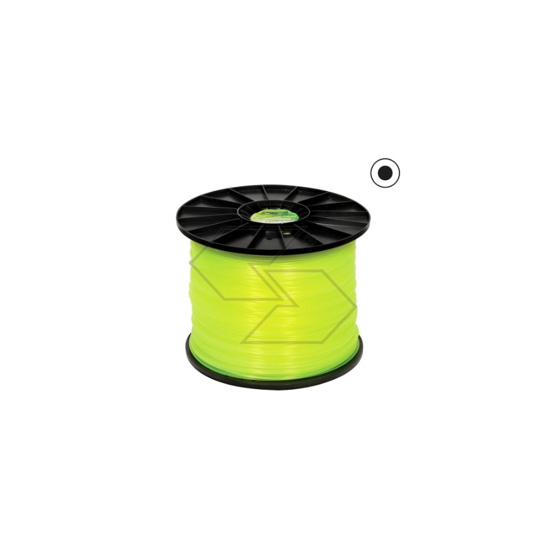 15 kg spool of wire for brushcutter STRONG brushcutter round section Ø 6.0mm length 430m