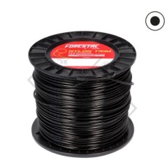 2 Kg spool of brush cutter wire, round section Ø  2.7 mm length 310 mm