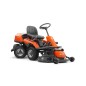 Tractor de césped HUSQVARNA R214T 586cc hidrostático mulching + descarga trasera sin plataforma de corte