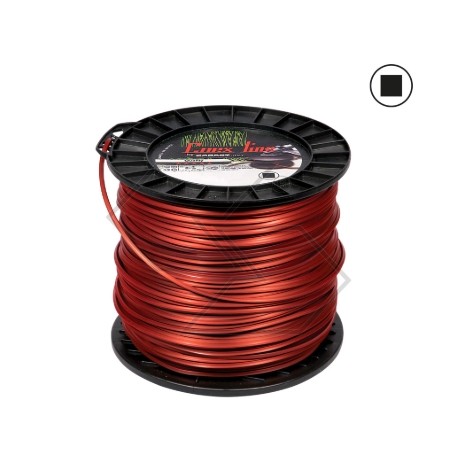 2 Kg coil of wire for brushcutter COEX LINE square Ã˜ 3,0 mm length 221 m | Newgardenstore.eu