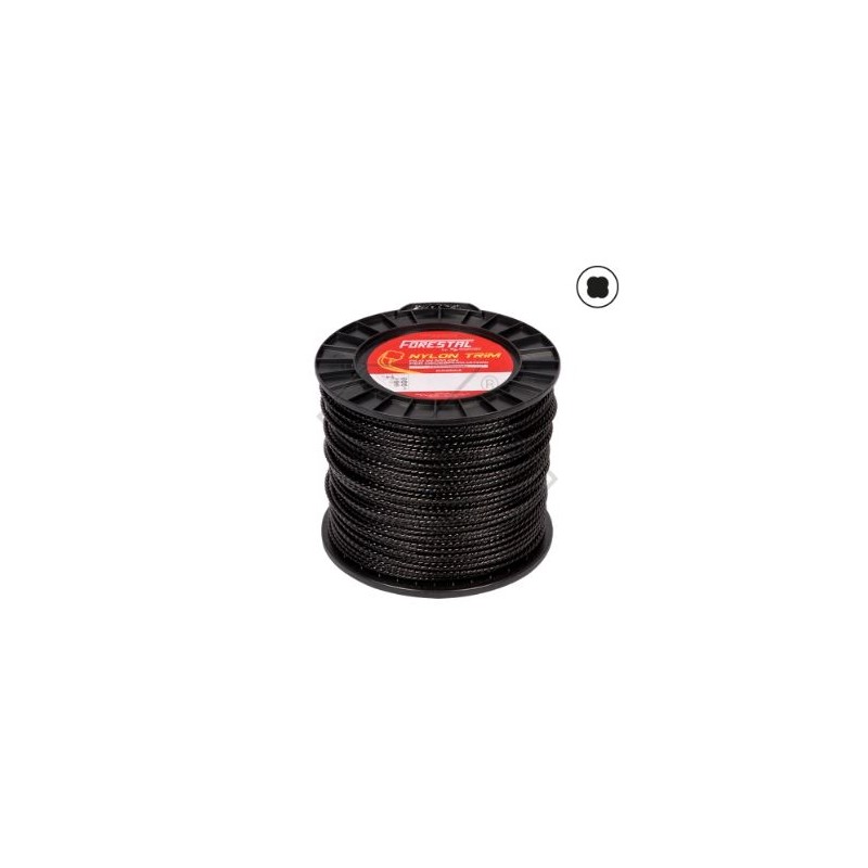2 Kg coil of line for FORESTAL brushcutter helical section Ø  3.5 mm