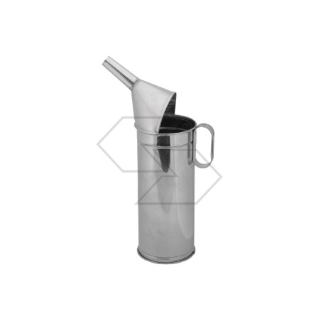 Stainless steel funnel funnel 1 litre for oil water and liquids in general | Newgardenstore.eu