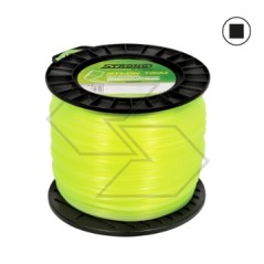 Spule mit 2 kg Draht für Bürstenmäher STRONG mit quadratischem Querschnitt Ø 2,7 mm, Länge 240 m | Newgardenstore.eu