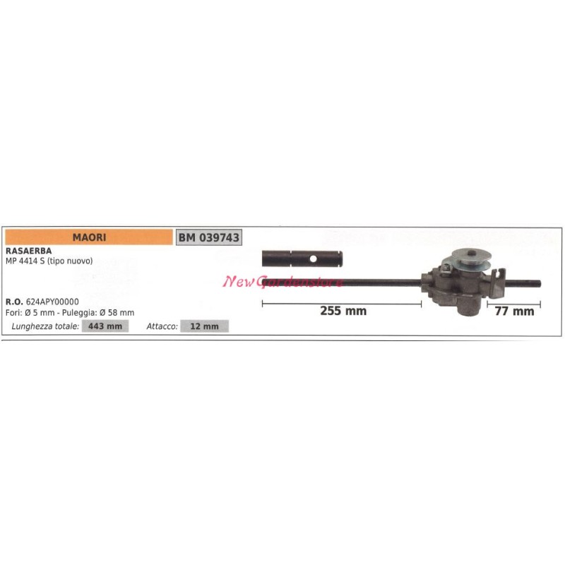 Tracción autopropulsada MAORI cortacésped MP 4414 S 039743