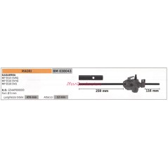 Cortacésped de tracción MAORI MP 5515 SVBQ 038043