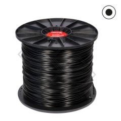 8 Kg spool of FORESTAL brush cutter wire round section Ø 2.7 mm wire | Newgardenstore.eu