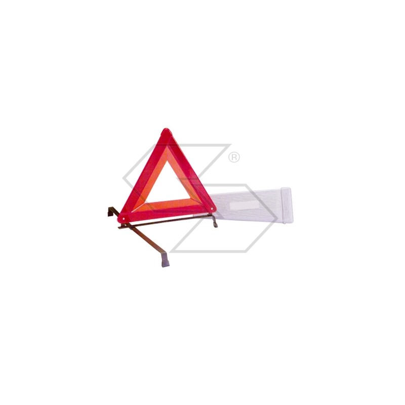 Triangle de signalisation pour véhicule stationnaire avec boîtier NEWGARDENSTORE