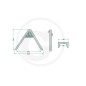 Tool triangle for devices up to 1000 kg UNIVERSAL 77875512