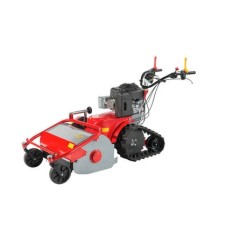 Mulchgerät auf Raupen MECCANICA BENASSI TR800idro B&S Motor in Betrieb 75cm