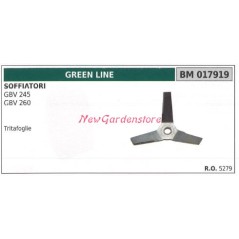 Blatthäckslergebläse GBV 245 260 GREENLINE 017919 | Newgardenstore.eu