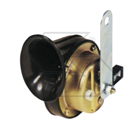 12 VOLT horn with mounting bracket for agricultural machine | Newgardenstore.eu