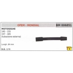 External pipe OPEM-MONDIAL chainsaw 145 - 155 - 157 - 165 1278 | Newgardenstore.eu