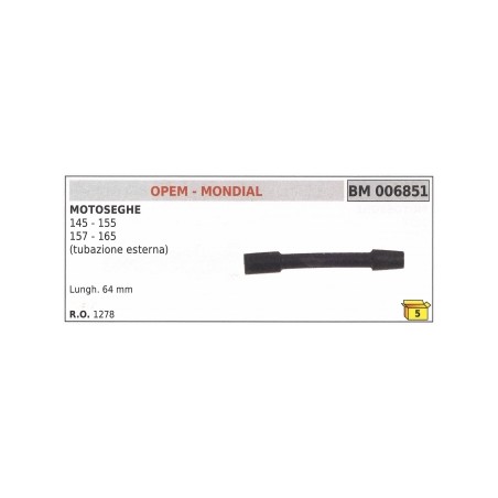 Außenrohr OPEM-MONDIAL Kettensäge 145 - 155 - 157 - 165 1278 | Newgardenstore.eu