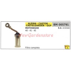 GGP oil hose with suction filter for chain saw 40 41 45 005791