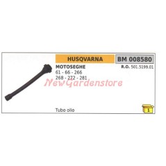 HUSQVARNA Ölschlauch für Kettensägen 61 66 266 268 272 281 008580 | Newgardenstore.eu