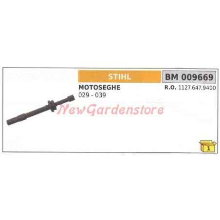 Manguera de aceite para motosierra STIHL 029 039 009669 1127-647-9400 | Newgardenstore.eu