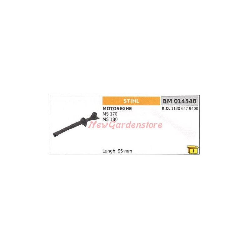 Tuyau d'huile STIHL pour tronçonneuse MS 170 180 014540