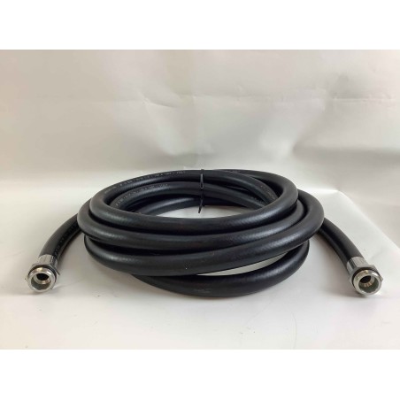 Tuyau de transfert diesel 3/4" AMA 6 m de long température max. 100 C Raccords 1