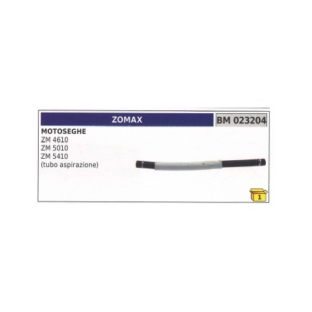 Tubo aspirazione ZOMAX motosega ZM4610 - ZM5010 - ZM5410 codice 023204 | Newgardenstore.eu