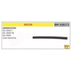 Fuel line DUCAR DG 3000 T - DG 3000 TB - DG 3500 generator code 038172 | Newgardenstore.eu