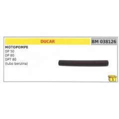 Tuyau à essence DUCAR DP 50 - DP 80 - DPT 80 motopompe code 038126 | Newgardenstore.eu