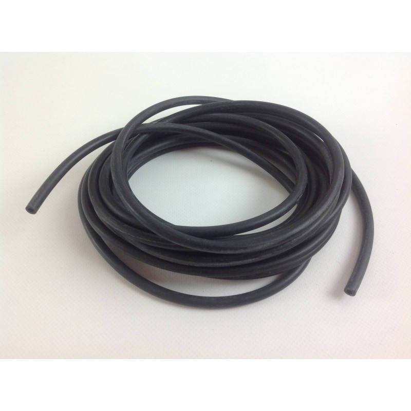 Rubber fuel hose 3.2 mm x 5.0 m for chainsaw brushcutters
