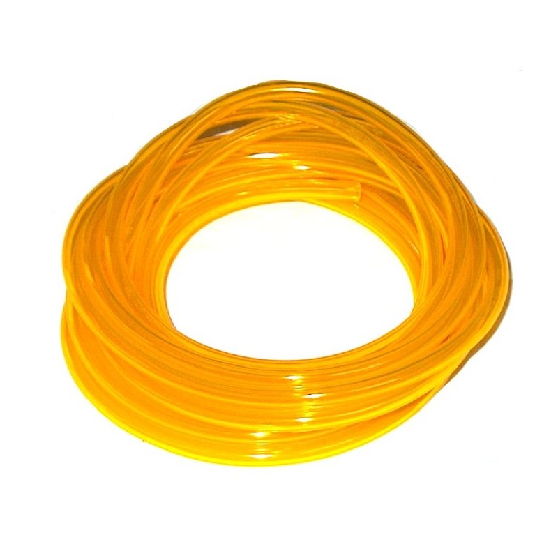 YELLOW FLEX pvc fuel hose for brushcutters, chainsaws and hedge trimmers